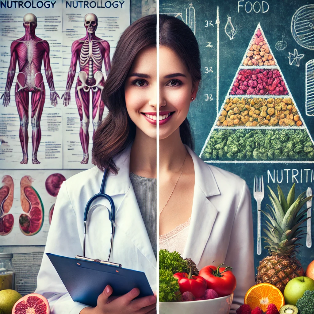 diferença entre nutrologista e nutricionista
